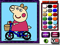 Disegni di Peppa Pig da Colorare Online