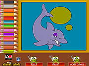 Delfino da Colorare Online