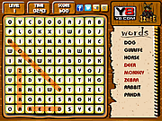 Crucipuzzle Online - Animals Word Search